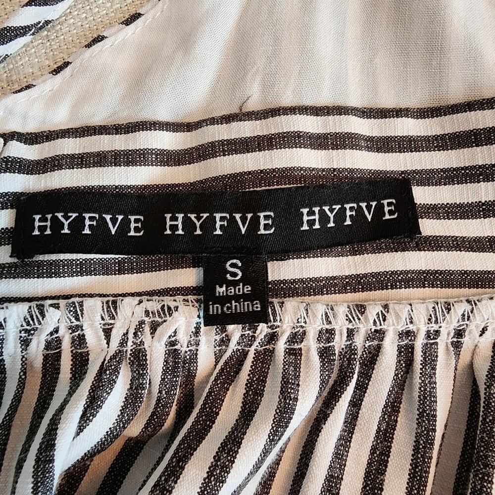 HYFVE STRIPED RUFFLED  DRESS - Picture 3 of 3